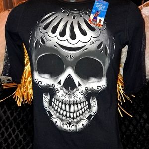 AY Guey white skull